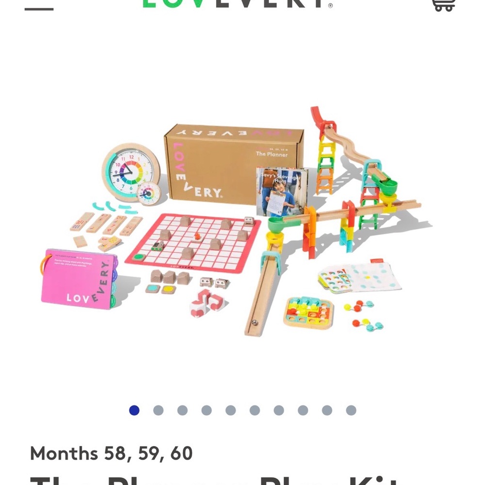 Lovevery Learning Play Set - the planner
